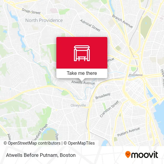 Atwells Before Putnam map