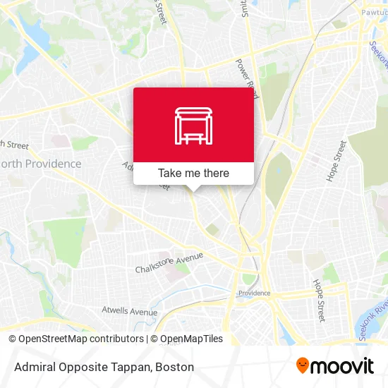 Admiral Opposite Tappan map