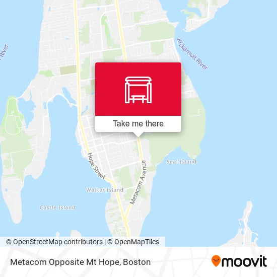 Metacom Opposite Mt Hope map