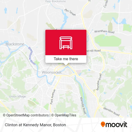 Clinton at Kennedy Manor map