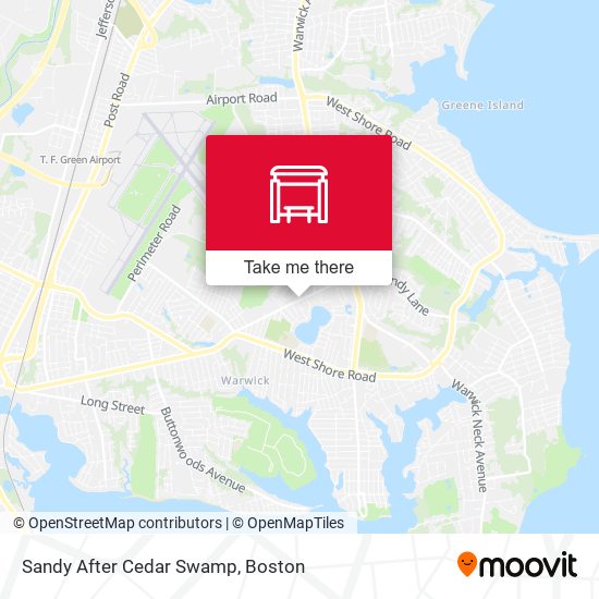 Mapa de Sandy After Cedar Swamp