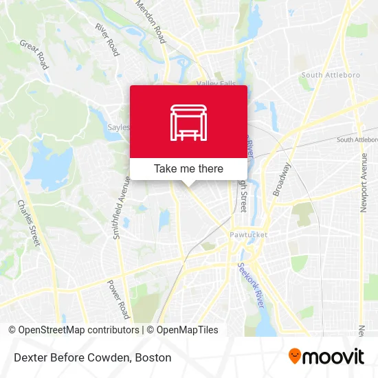 Dexter Before Cowden map