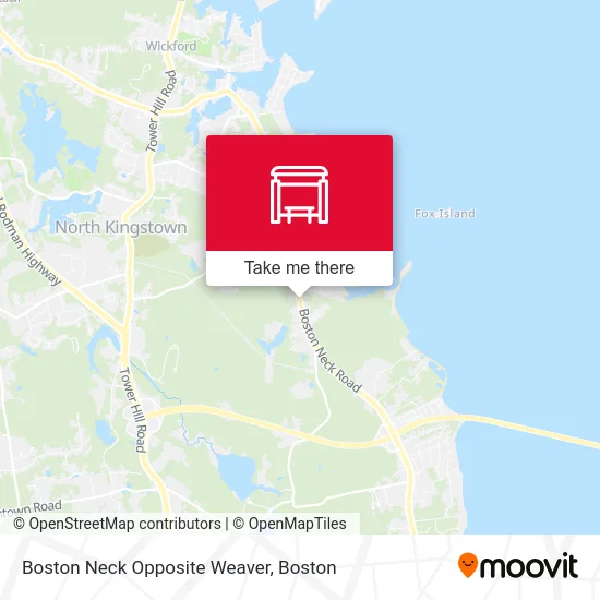 Boston Neck Opposite Weaver map