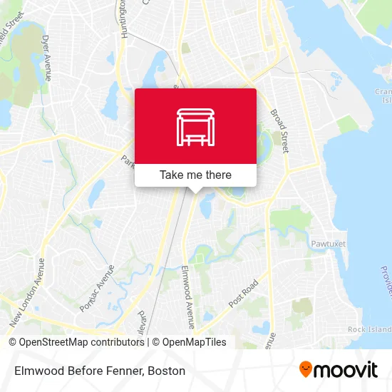 Elmwood Before Fenner map