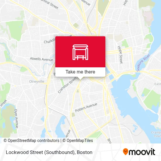 Lockwood Street (Southbound) map