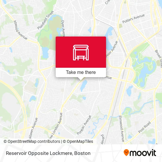 Reservoir Opposite Lockmere map