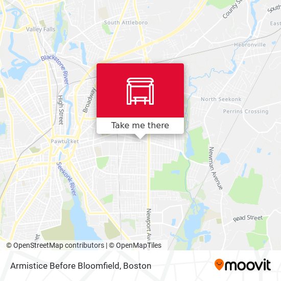 Armistice Before Bloomfield map