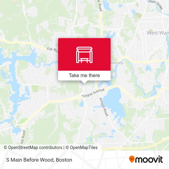 S Main Before Wood map