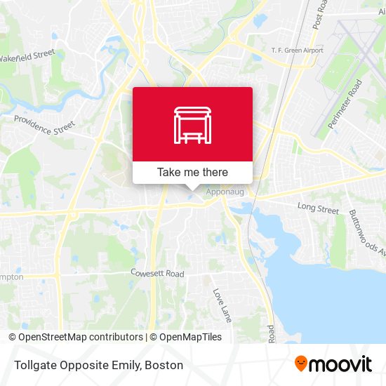 Mapa de Tollgate Opposite Emily