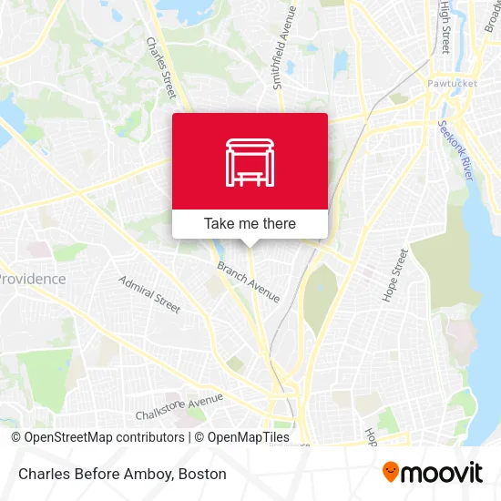 Charles Before Amboy map