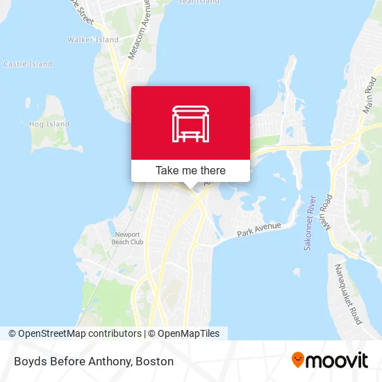 Boyds Before Anthony map
