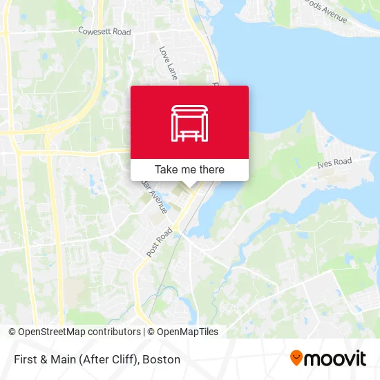 First & Main (After Cliff) map
