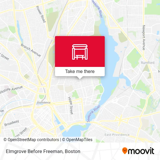 Elmgrove Before Freeman map