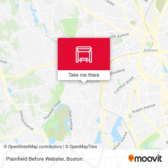 Plainfield Before Webster map