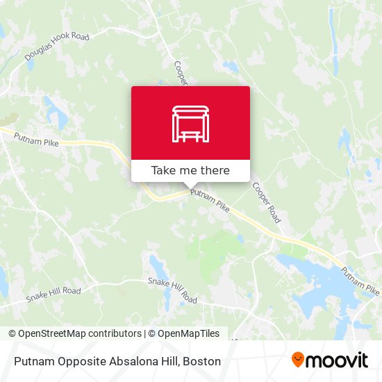 Mapa de Putnam Opposite Absalona Hill