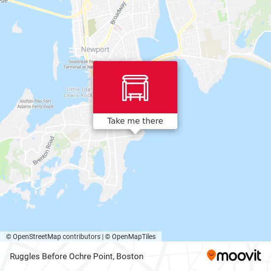 Ruggles Before Ochre Point map