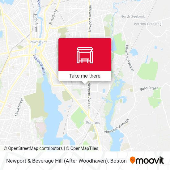 Mapa de Newport & Beverage Hill (After Woodhaven)