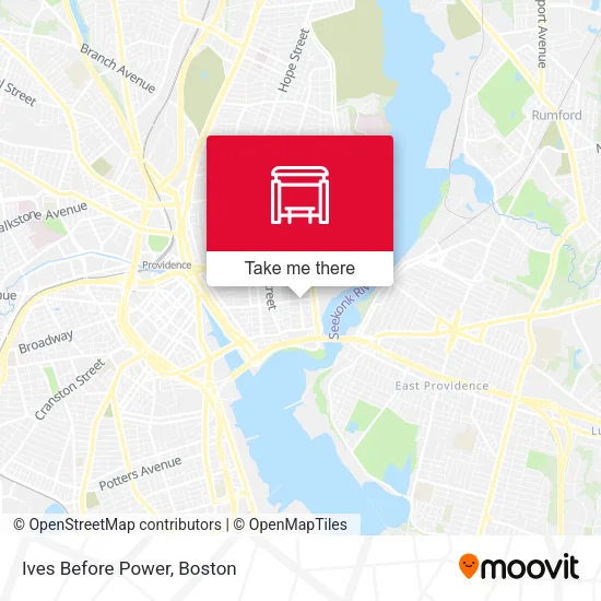 Ives Before Power map