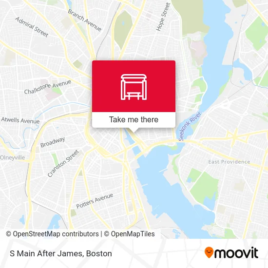 S Main After James map