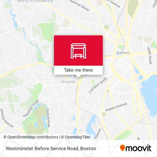 Mapa de Westminster Before Service Road