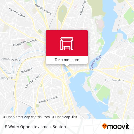 Mapa de S Water Opposite James