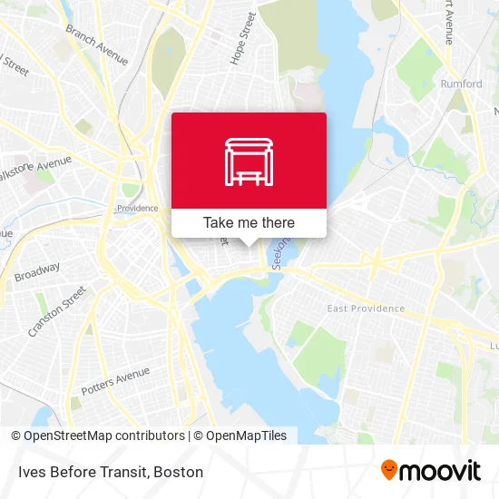 Ives Before Transit map