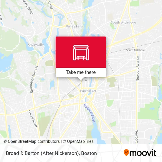 Broad & Barton (After Nickerson) map