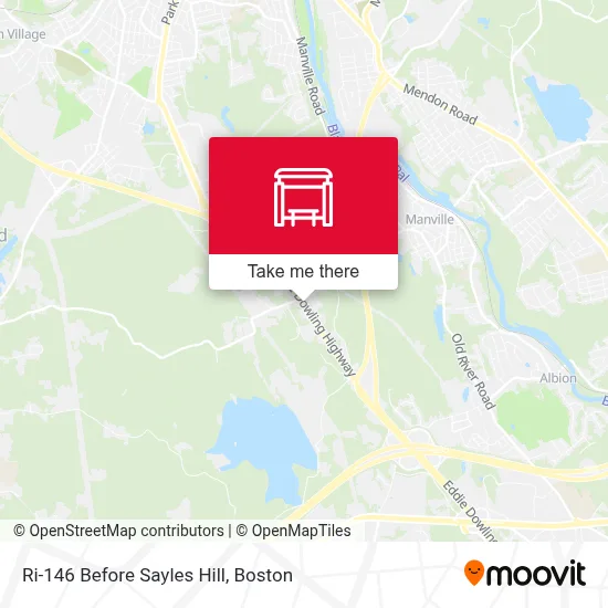 Mapa de Ri-146 Before Sayles Hill