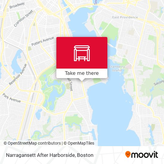 Mapa de Narragansett After Harborside