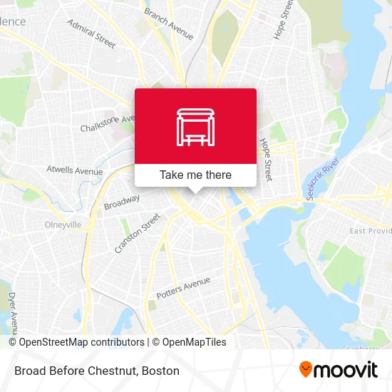 Broad Before Chestnut map