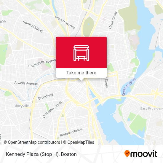 Kennedy Plaza (Stop H) map