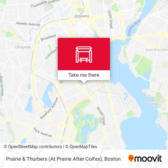 Prairie & Thurbers (At Prairie After Colfax) map