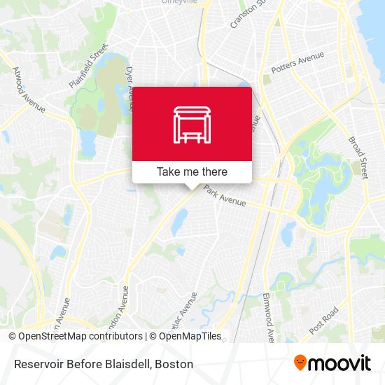 Mapa de Reservoir Before Blaisdell