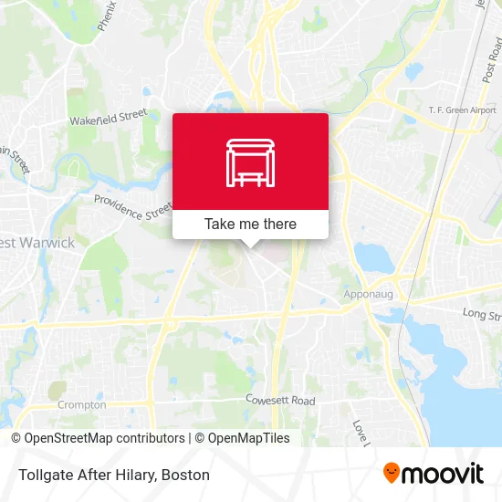 Tollgate After Hilary map