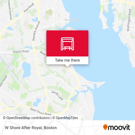 W Shore After Royal map