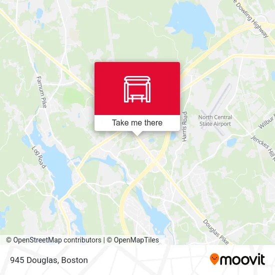 945 Douglas map