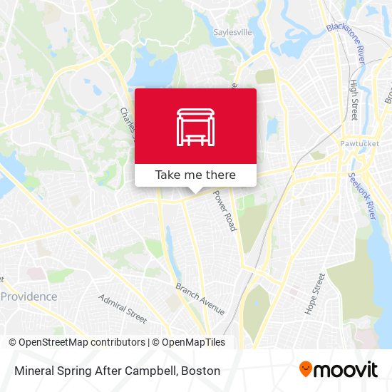 Mineral Spring After Campbell map