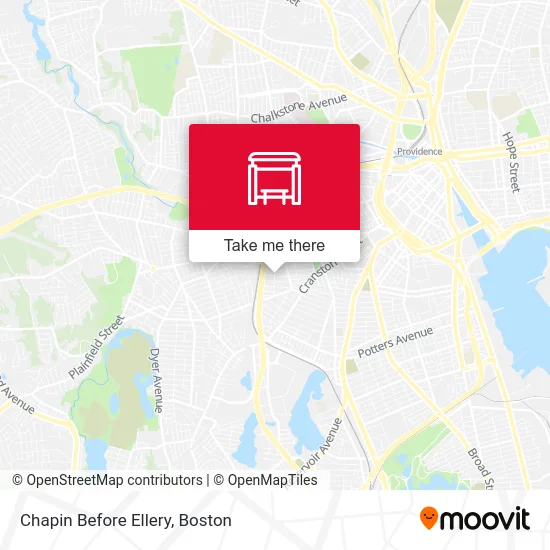 Chapin Before Ellery map