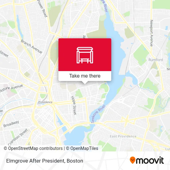 Elmgrove After President map