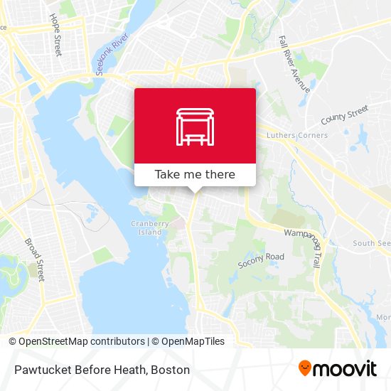Mapa de Pawtucket Before Heath