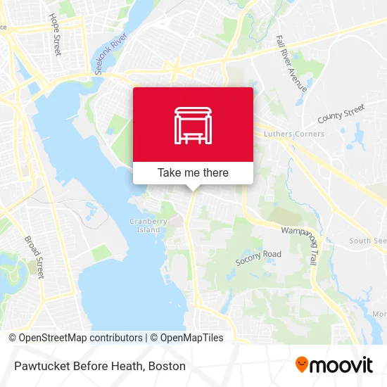 Pawtucket Before Heath map
