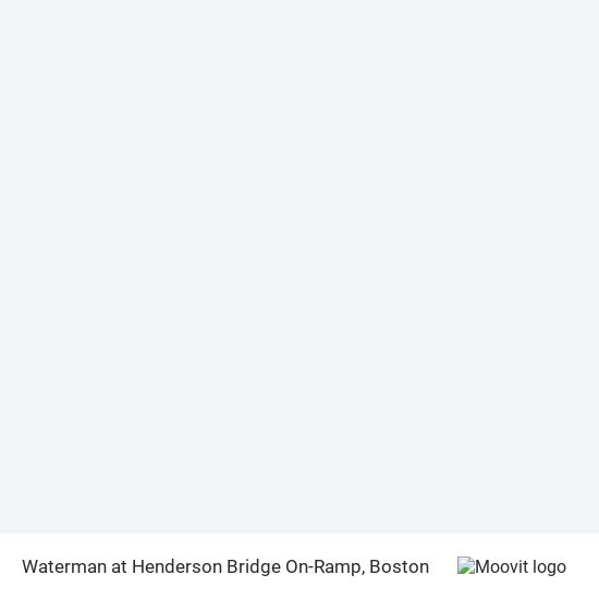 Waterman at Henderson Bridge On-Ramp map
