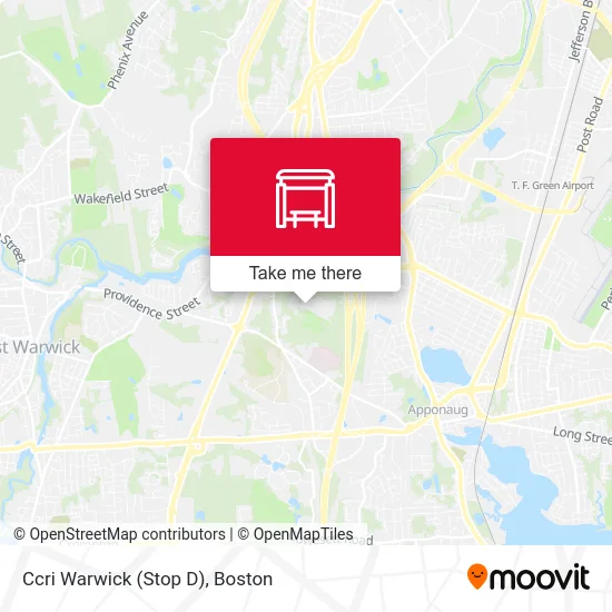 Ccri Warwick (Stop D) map