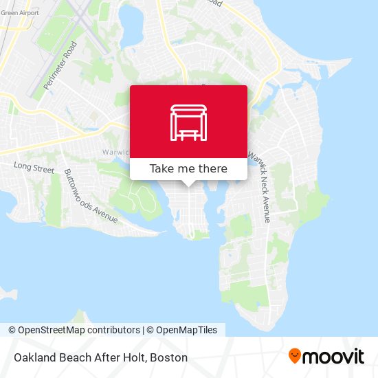 Mapa de Oakland Beach After Holt