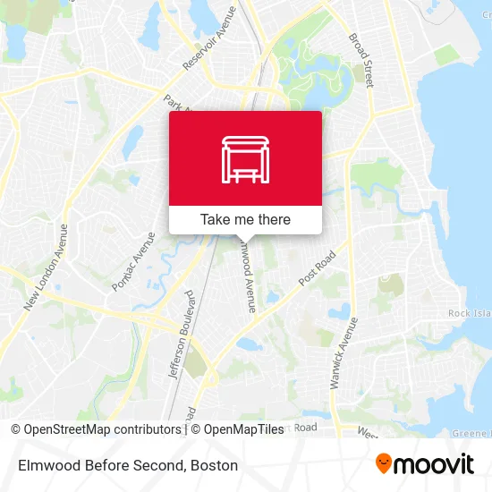 Elmwood Before Second map