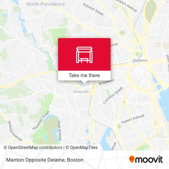 Manton Opposite Delaine map