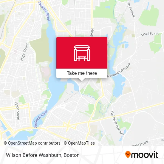 Wilson Before Washburn map