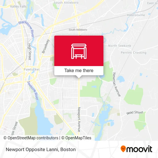 Newport Opposite Lanni map