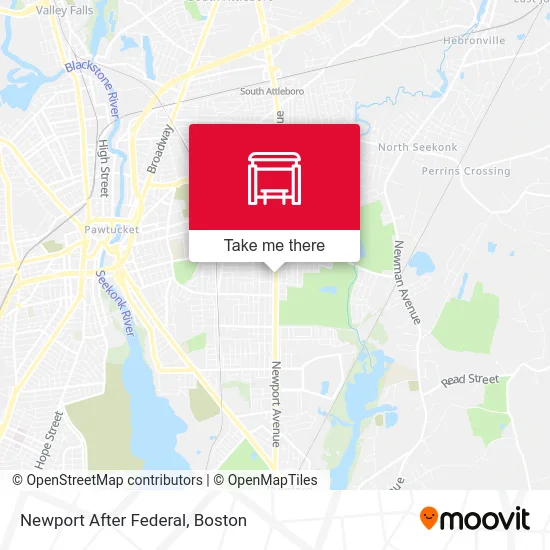 Newport After Federal map