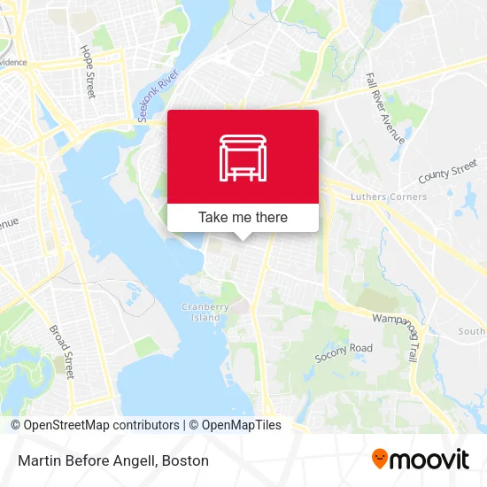 Martin Before Angell map